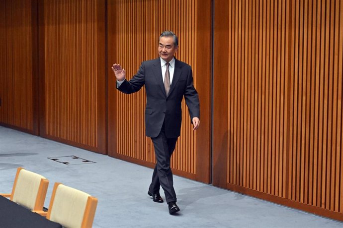 Archivo - El ministro de Exteriores chino, Wang Yi 