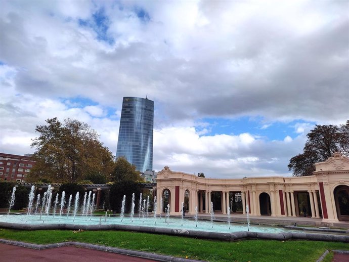 Cielo con nubes en Bilbao