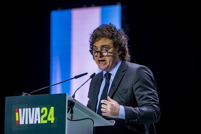 El presidente argentino, Javier Milei