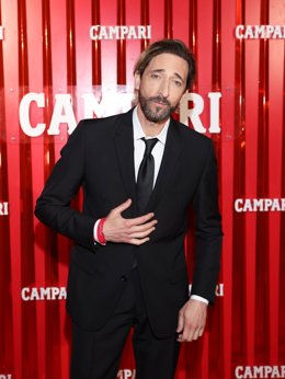 Adrien Brody attends the iconic Campari Cinémathque event at Hyde Beach by Campari to celebrate the real life moments that become remarkable stories at the 77th Festival de Cannes on May 18, 2024.
