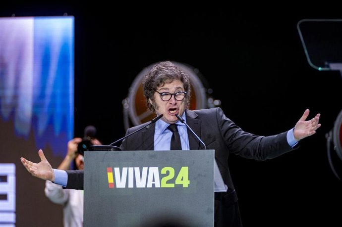 El presidente de Argentina, Javier Milei