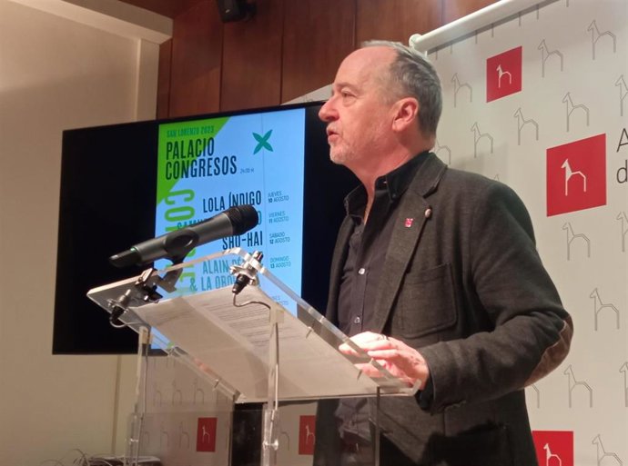 Archivo - El concejal del PSOE Huesca Ramón Lasaosa.