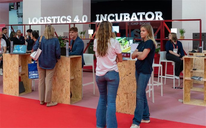 Stand de Logistics 4.0 Incubator