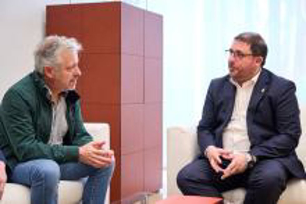 Félix Bariáin y Unai Hualde.