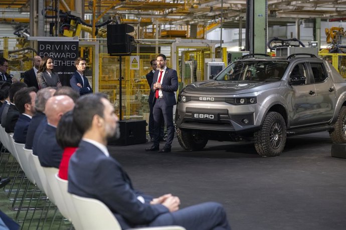Archivo - Acto de la firma del acuerdo entre Ebro y Chery para construir coches eléctricos en la antigua fábrica de Nissan, a 19 de abril de 2024, en Barcelona, Catalunya (España). 