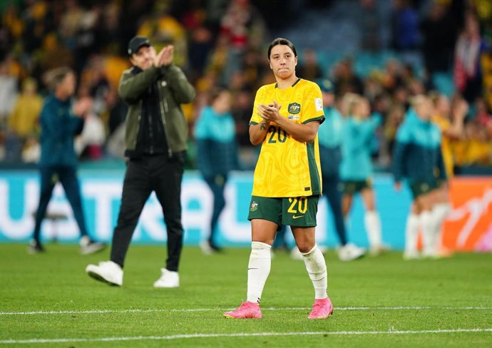Archivo - La capitana de Australia Sam Kerr, en el Mundial de 2023. 