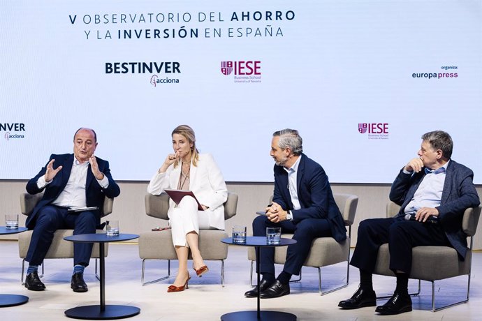 Encuentro informativo de Europa Press, en el Campus de ACCIONA, a 21 de mayo de 2024, en Madrid (España). 