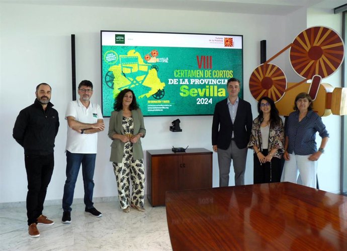Presentación de la próxima edición del certamen de cortos de la provincia de Sevilla, organizado por Prodetur.