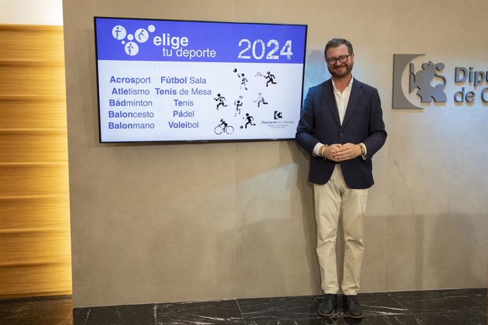 El delegado de Deportes y Protección Civil de la Diputación de Córdoba, Antonio Martín.