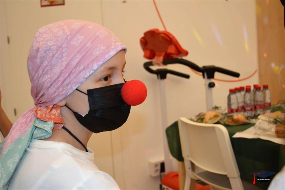 Narices de payaso para convertir en sonrisas.