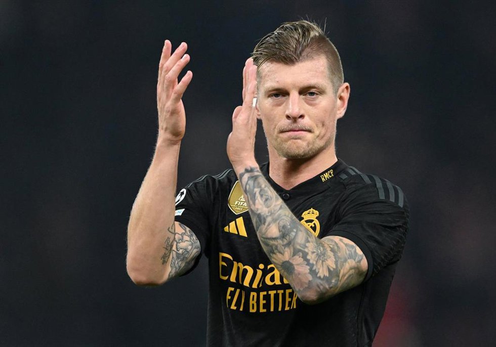 Archivo - El jugador del Real Madrid Toni Kroos, en un partido de Champions.  