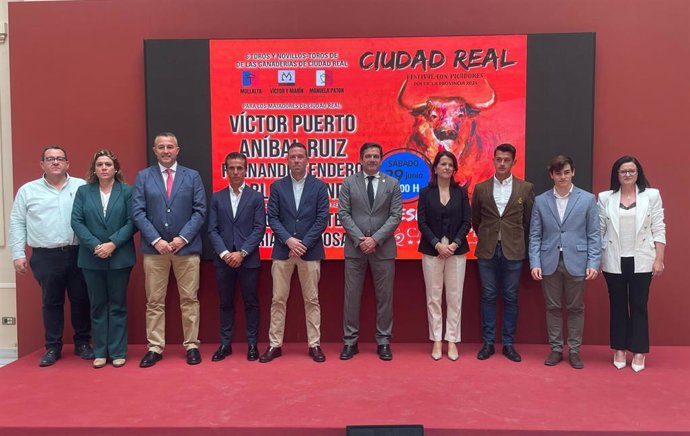 Ciudad Real acogerá un festival taurino el 29 de junio con toreros de la zona para celebrar el Día de la Provincia.