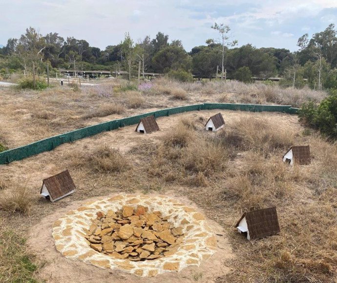 Santuario de las Tortugas en el Parador de El Saler.