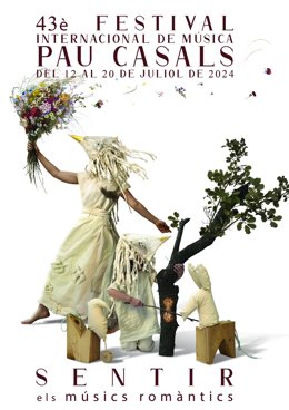Cartel del 43 Festival de Música Pau Casals