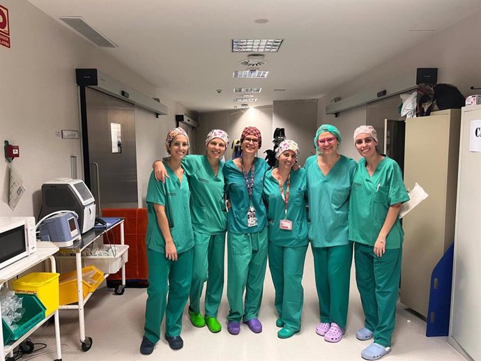 Equipo del Hospital de Gandia