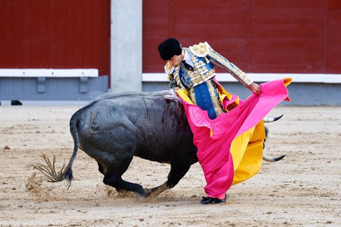 Ginés Marín en la plaza de toros de las Ventas a 17 de Mayo de 2024 en Madrid