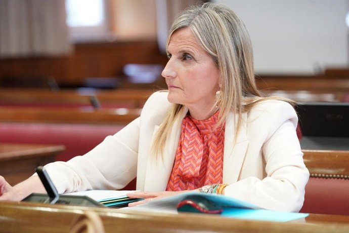 La senadora del PP por Huesca Melania Mur.