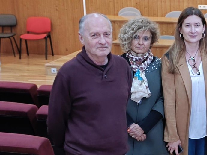 El secretario general de UGT Castilla y León, Faustino Temprano, en Salamanca