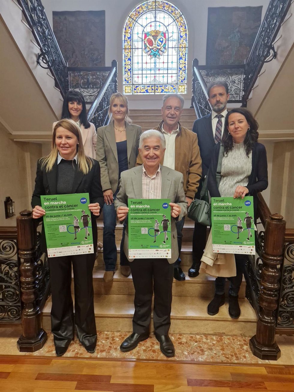 Presentación de la VIII Marcha contra el Cáncer.