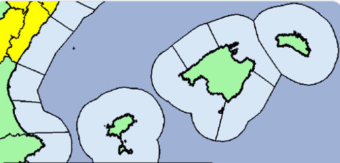 Baleares sin avisos activados