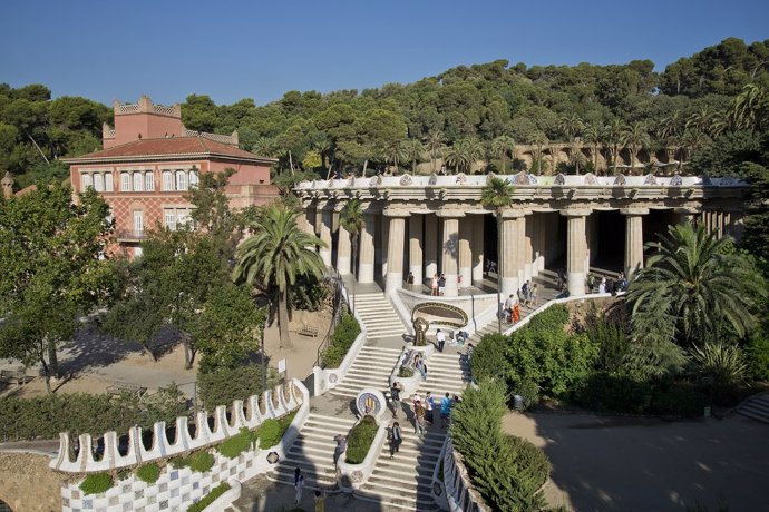 Archivo - El Park Güell de Barcelona