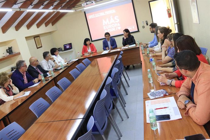 Reunión del Comité Electoral del PSOE de Jaén.