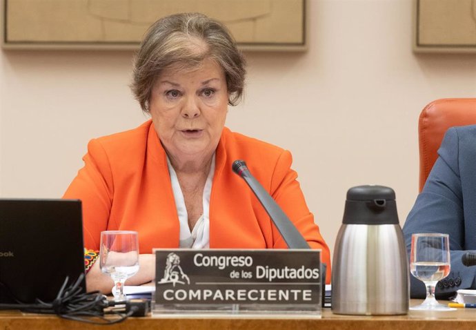 La presidenta del Tribunal de Cuentas, Enriqueta Chicano