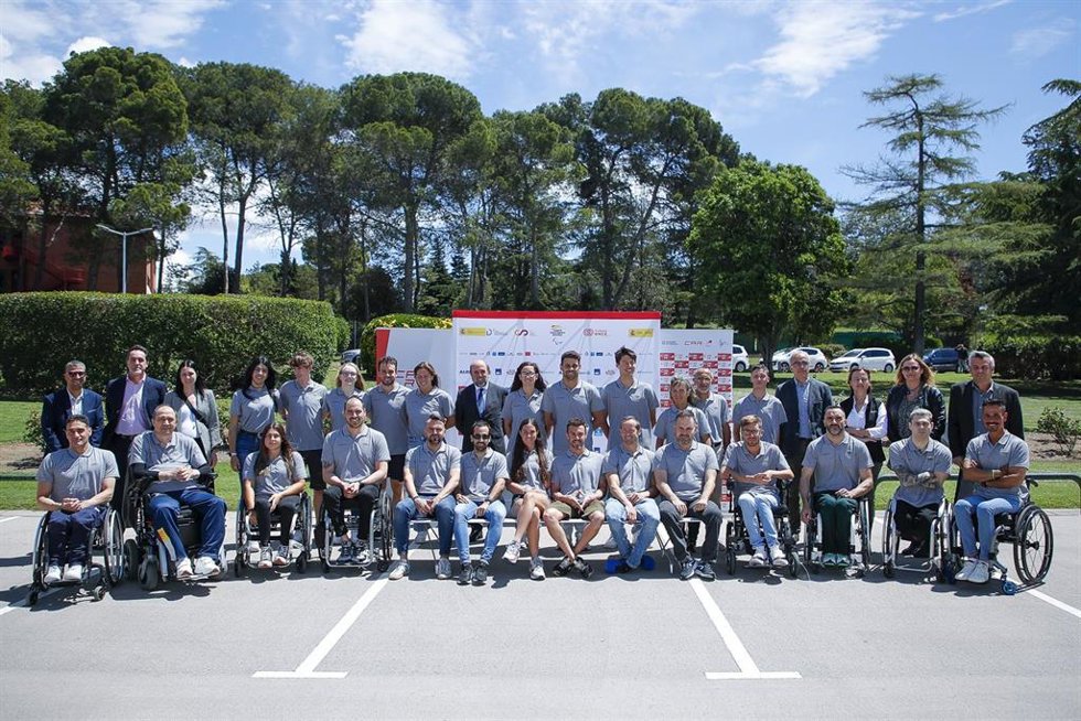Presentación de los deportistas catalanes preseleccionados para los Juegos Paralimpicos de Paris 2024 en el CAR de Sant Cugat del Valls