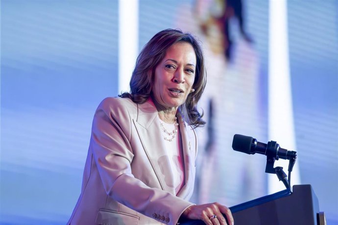 La vicepresidenta de Estados Unidos, Kamala Harris