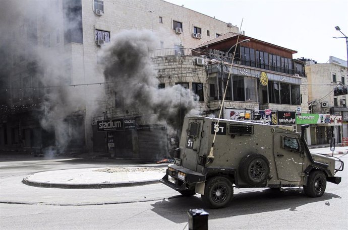 El Ejército de Israel en Yenín, Cisjordania