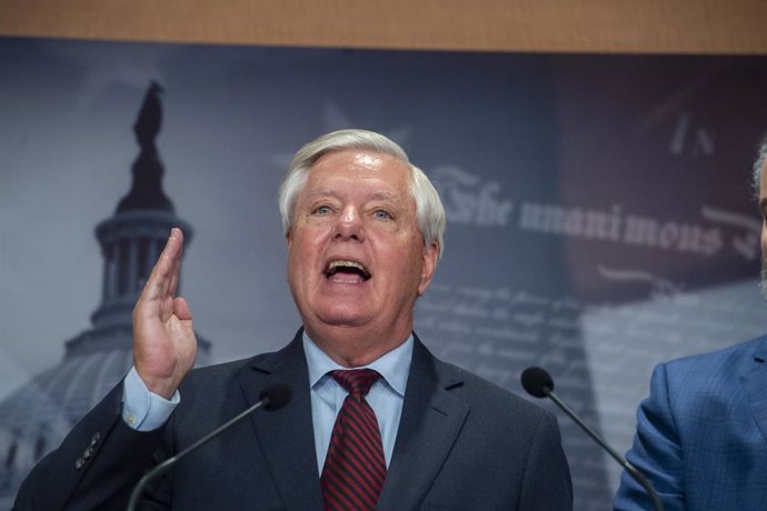 El senador republicano estadounidense Lindsey Graham