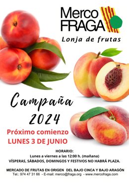 Cartel de MercoFraga 2024.