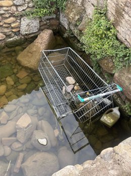 El Grupo Municipal de VOX alerta del estado "lamentable" de los restos del Puente Medieval de Calahorra