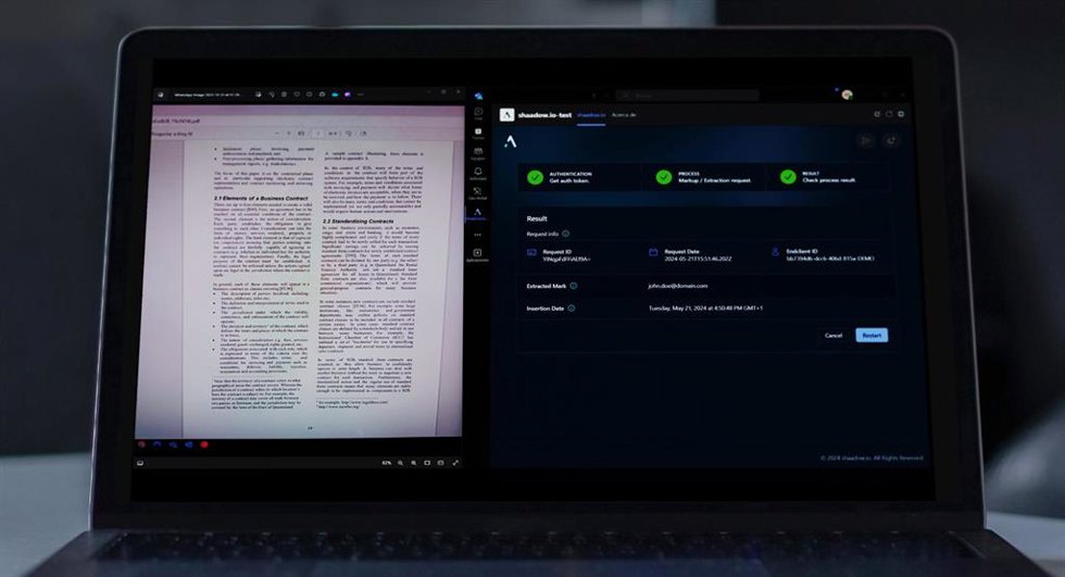 Recurso de software que detecta las filtraciones de documentos en empresas