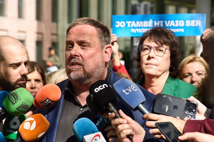 El president d'ERC, Oriol Junqueras