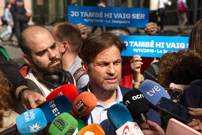 El candidato de Comuns Sumar a las elecciones europeas, Jaume Asens