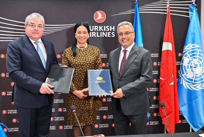 Turkish Airlines y ONU Turismo se asocian para fomentar el turismo sostenible a escala mundial.