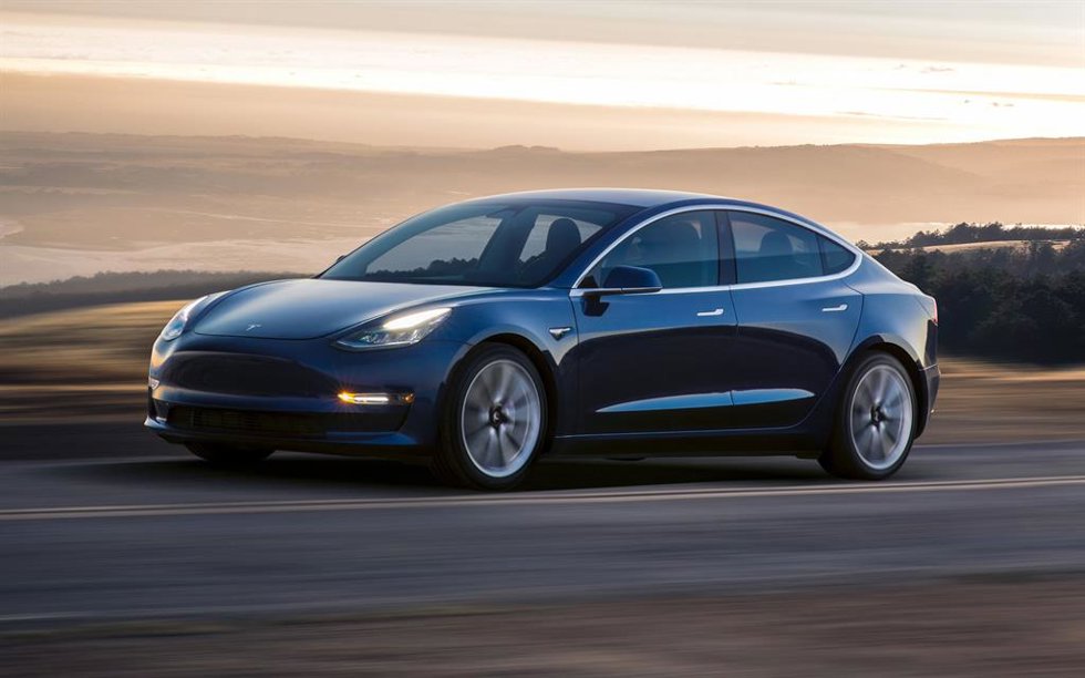 Archivo - Tesla Model 3.