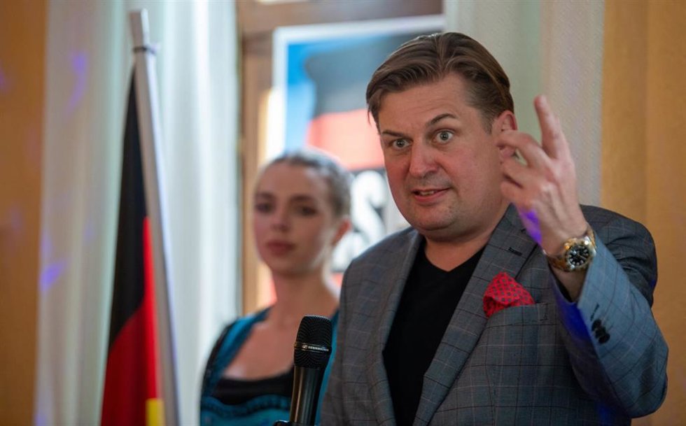 El eurodiputado del AfD alemán Maximiliam Krah.