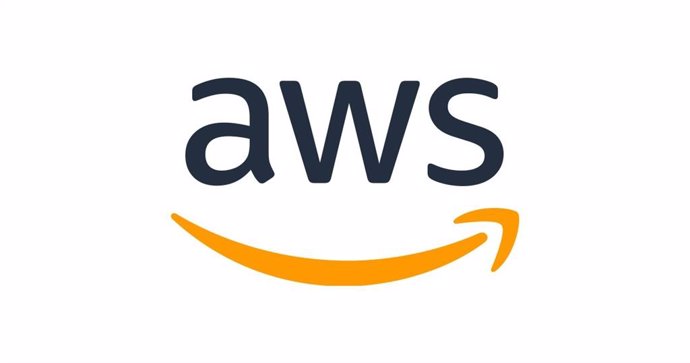 Archivo - Logotipo de Amazon Web Services