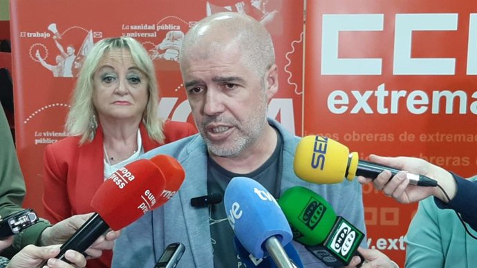 El secretario confederal de CCOO, Unai Sordo