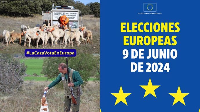 Cazadores lanzan 'La Caza Vota en Europa' con un decálogo de peticiones a partidos de cara a las elecciones europeas.