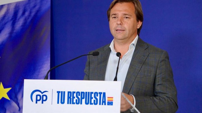 El secretario general del PP-A, Antonio Repullo, este miércoles