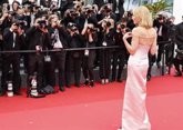 Foto: Cate Blanchett apoya a Palestina con su vestido tricolor en Cannes