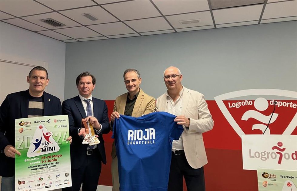 El Día del Mini reunirá en Logroño a más de 700 jugadores de baloncesto de las categorías Benjamín y Alevín durante dos fines de semana