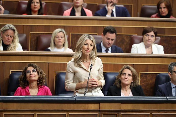 La vicepresidenta segunda y ministra de Trabajo y Economía Social, Yolanda Díaz