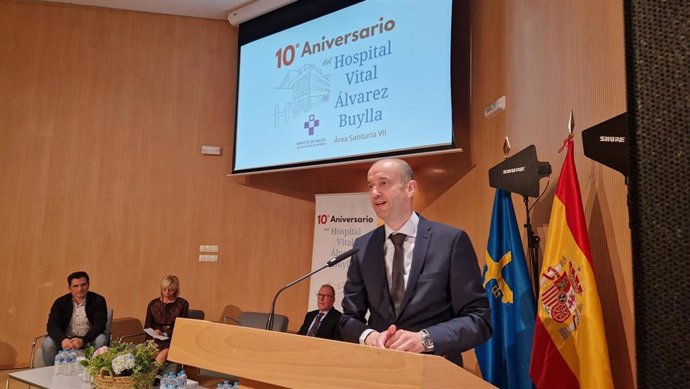 El Viceconsejero de Política Sanitaria, Pablo García, sobre 10 años del Hospital Vital Álvarez Buylla.