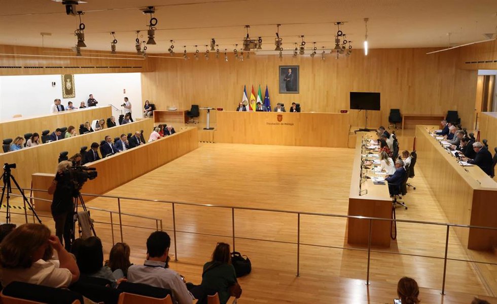 Pleno de la Diputación de Málaga