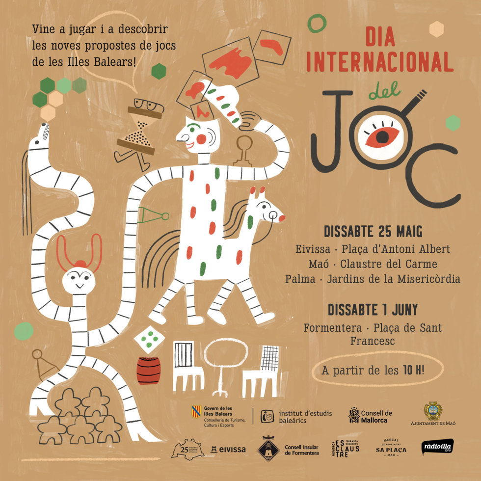 El Instituto de Estudios Baleáricos (IEB) celebra el Día Internacional del Juego con diferentes jornadas.