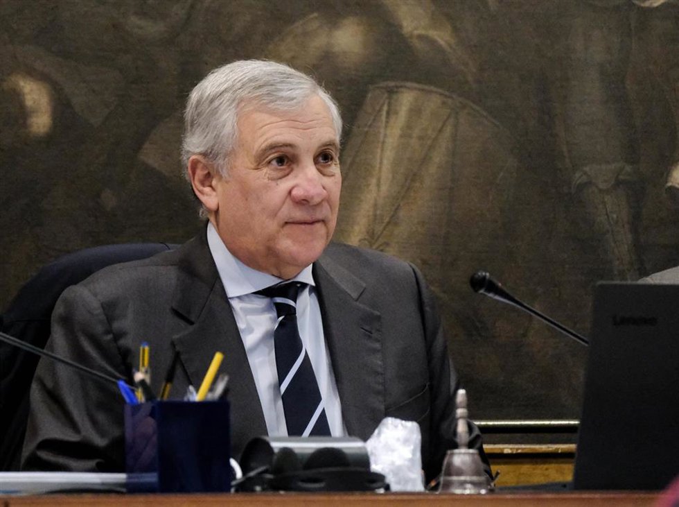 Archivo - Antonio Tajani, ministro de Exteriores de Italia